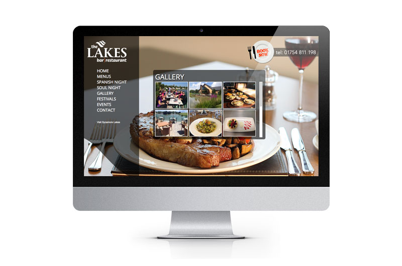 The Lakes Restaurant Website